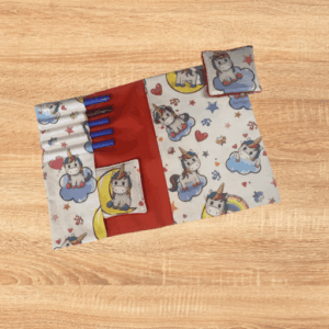 Pochette ardoise scolaire personnalisée