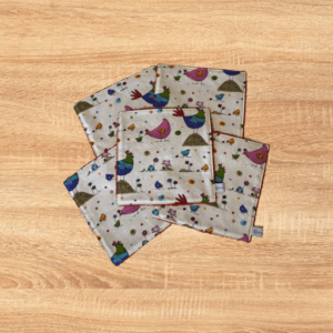 Lot de 5 Essuies tout lavables – Eco et pratique