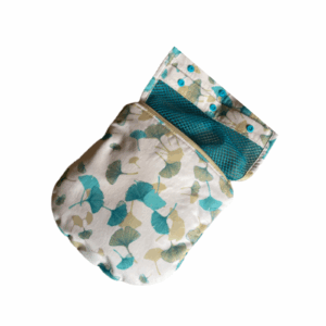 Pochette pour lingettes avec son filet de lavage intégré